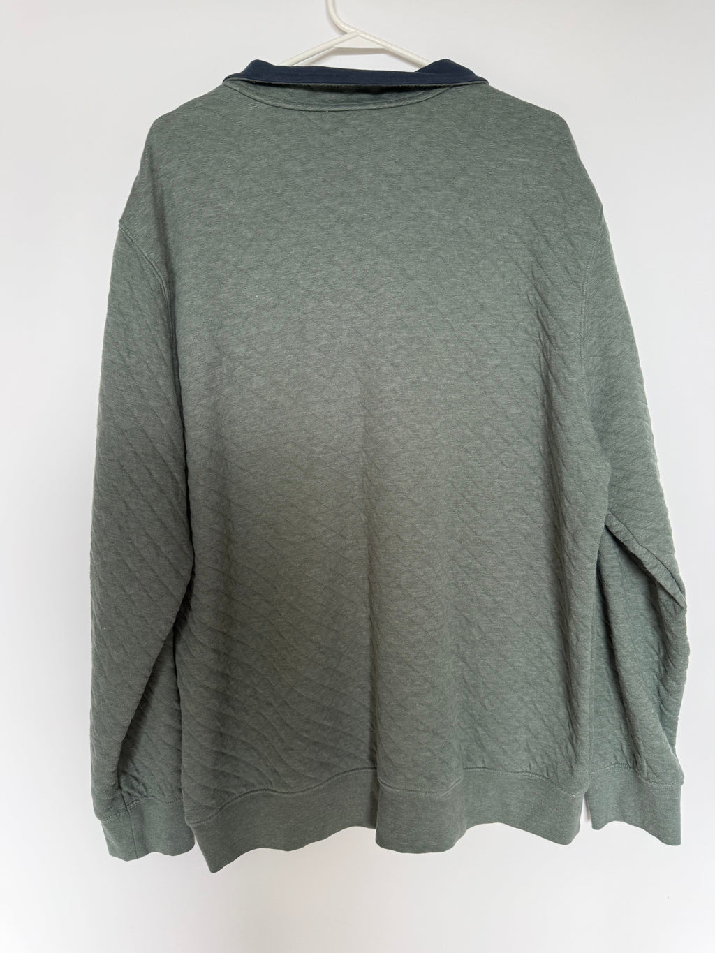 Goodfellow & Co Men's Quilted Snap Pullover Sage Green Size L