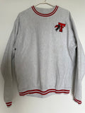 Champion Reverse Weave Vintage Texas Tech Crewneck Sweatshirt Grey Size M