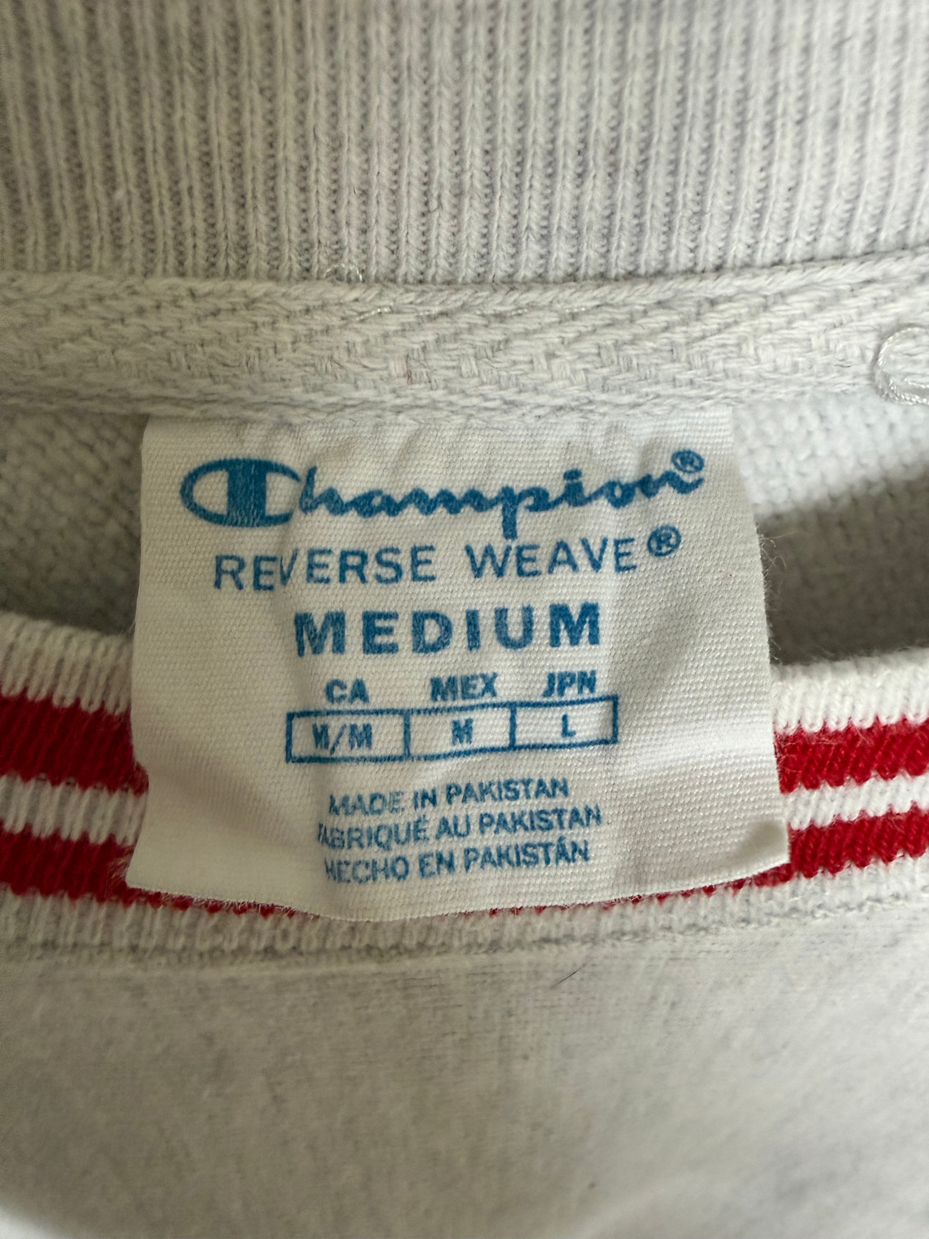 Champion Reverse Weave Vintage Texas Tech Crewneck Sweatshirt Grey Size M
