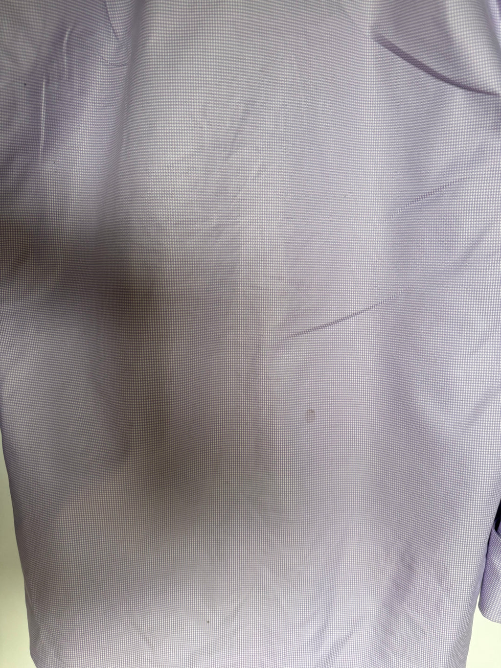 Pronto Uomo Men's Lavender Check French Cuff Dress Shirt