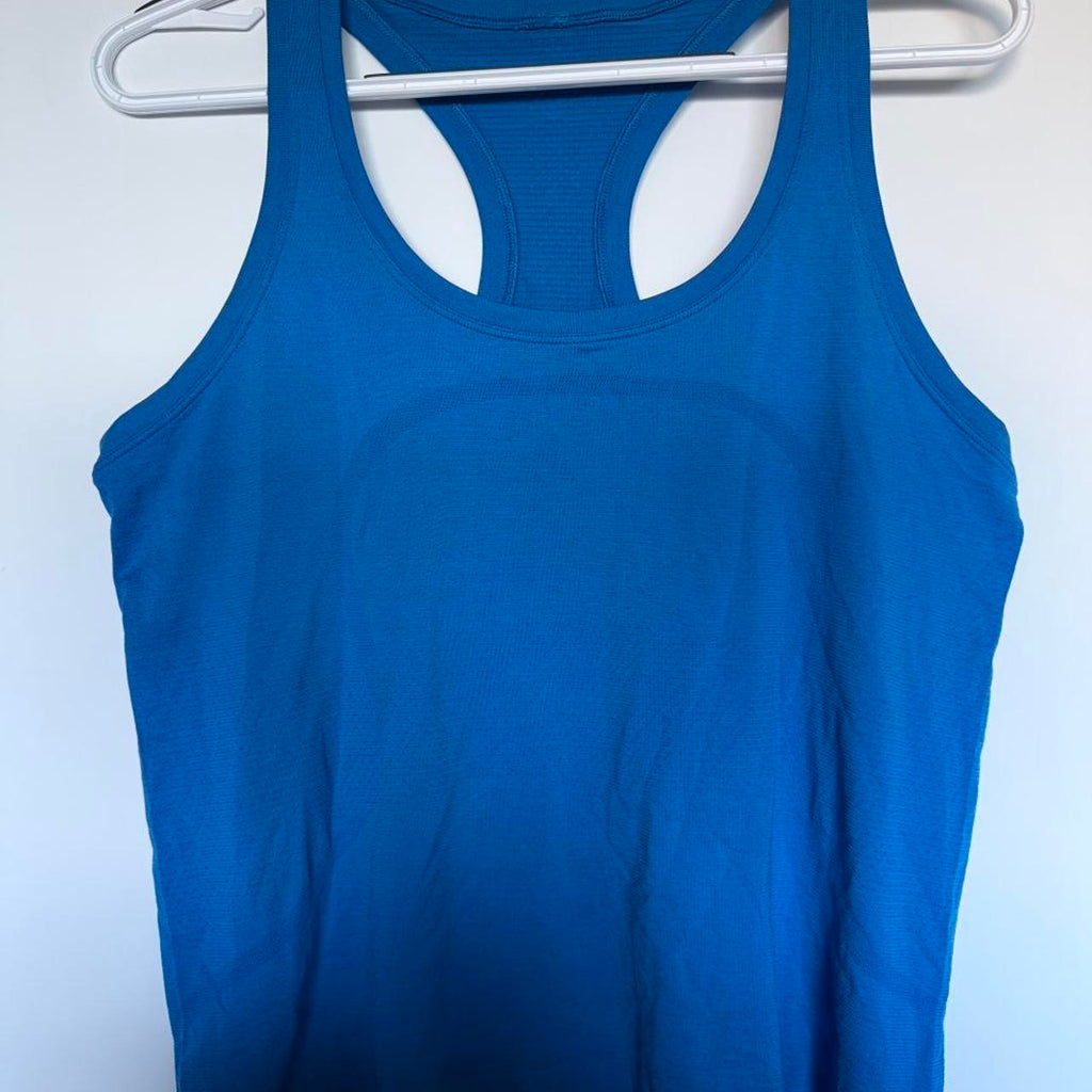 Lululemon Swiftly Tech Racerback Tank Top 2.0 - Race Length Top in color Poolside Blue | Size 10