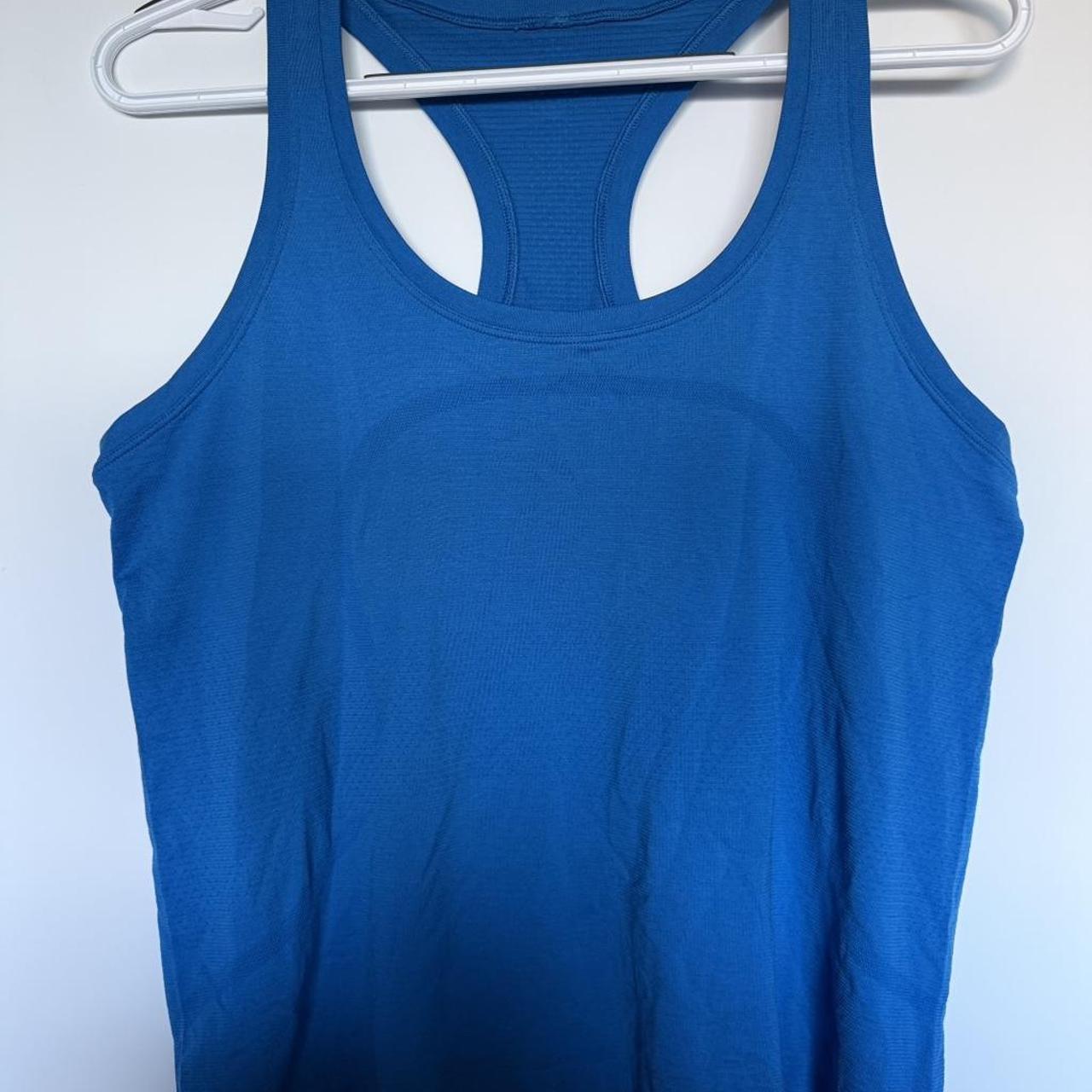 Lululemon Swiftly Tech Racerback Tank Top 2.0 - Race Length Top in color Poolside Blue | Size 10