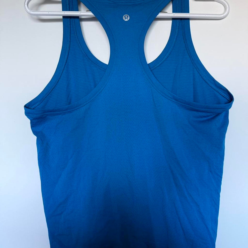 Lululemon Swiftly Tech Racerback Tank Top 2.0 - Race Length Top in color Poolside Blue | Size 10