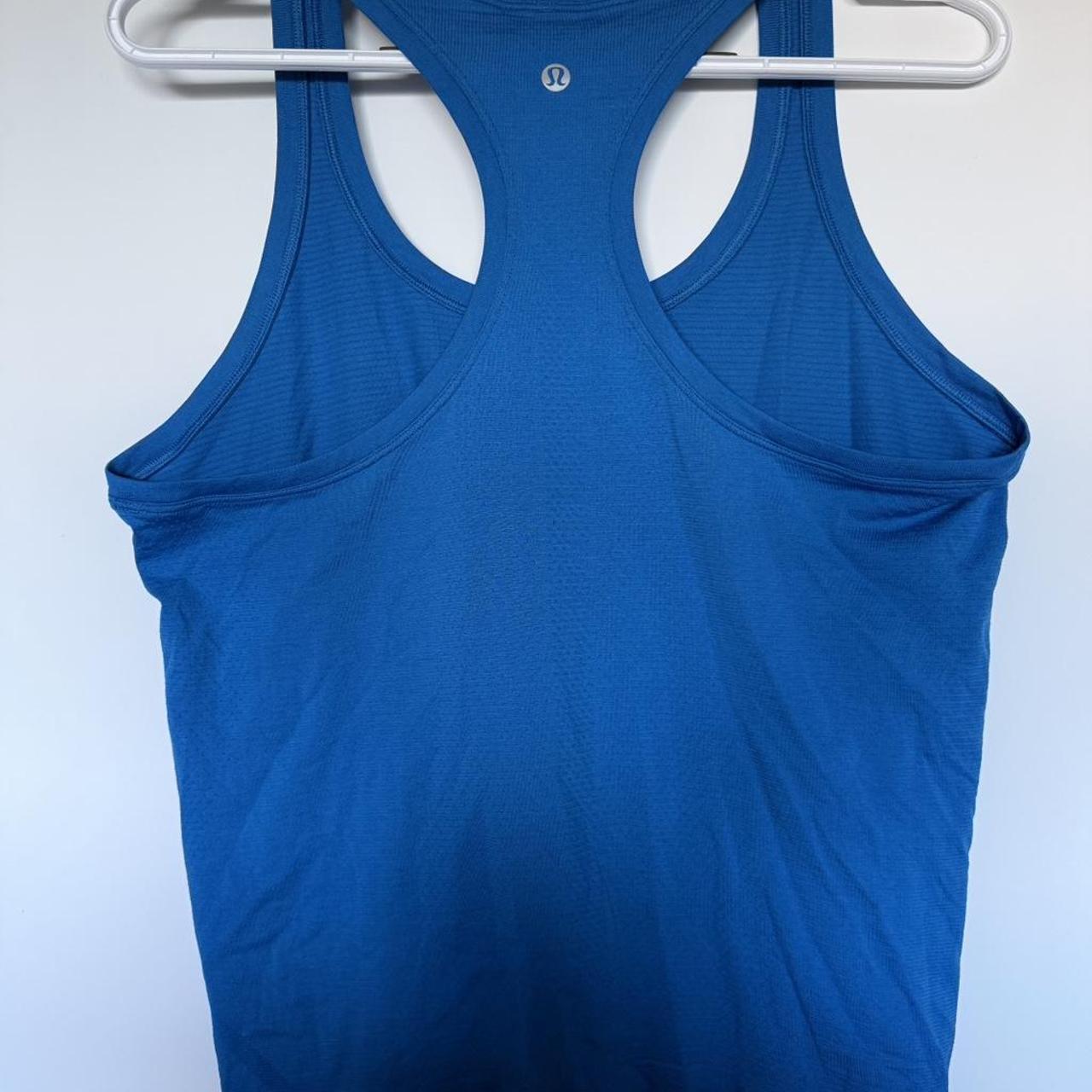 Lululemon Swiftly Tech Racerback Tank Top 2.0 - Race Length Top in color Poolside Blue | Size 10