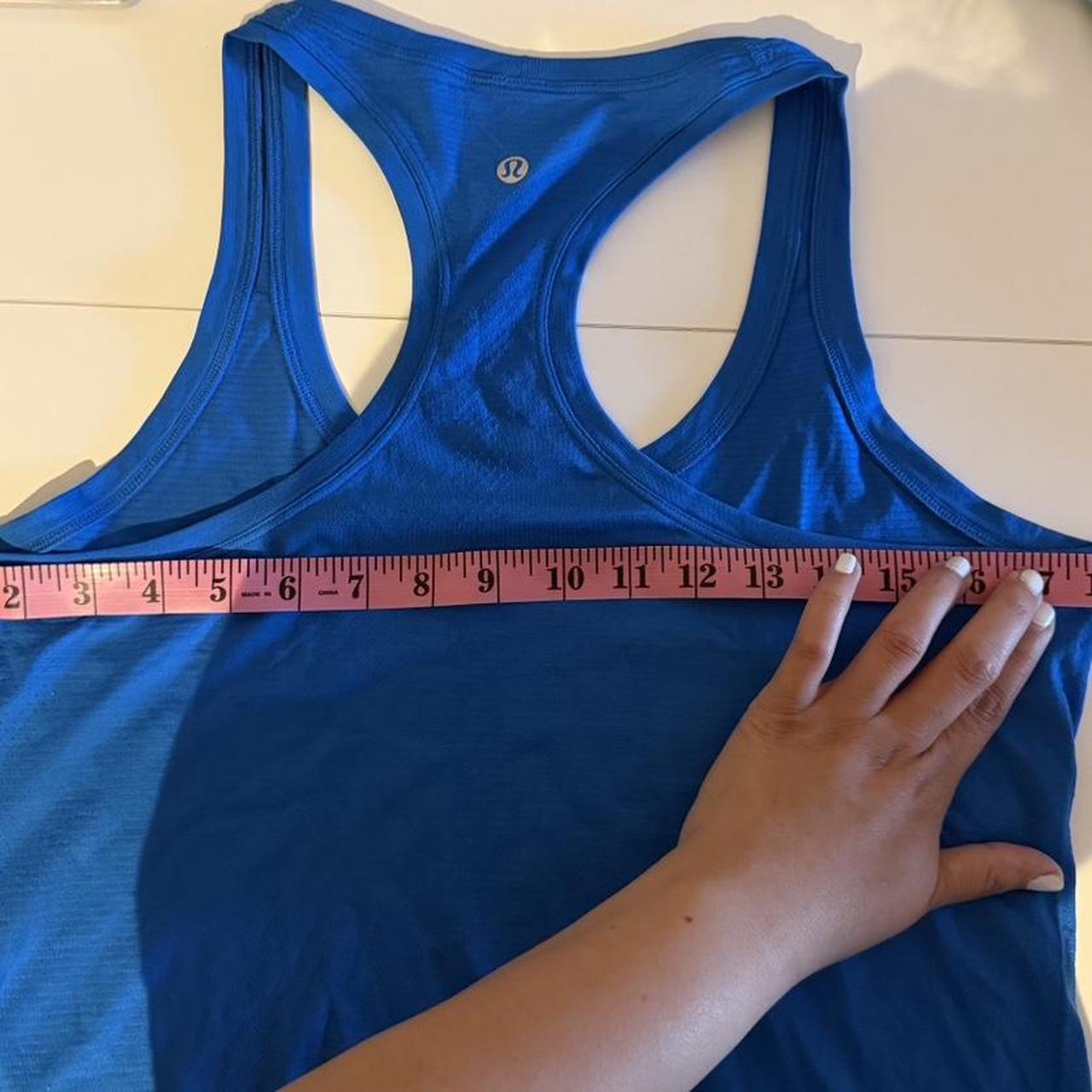 Lululemon Swiftly Tech Racerback Tank Top 2.0 - Race Length Top in color Poolside Blue | Size 10