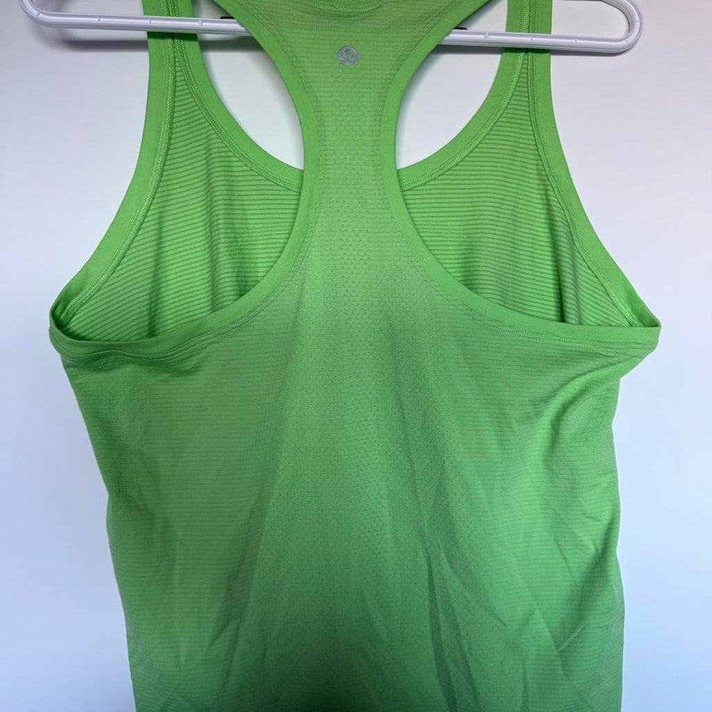 Lululemon Swiftly Tech Racerback Tank Top 2.0 - Race Length Top in color Scream Green Light | Size 10