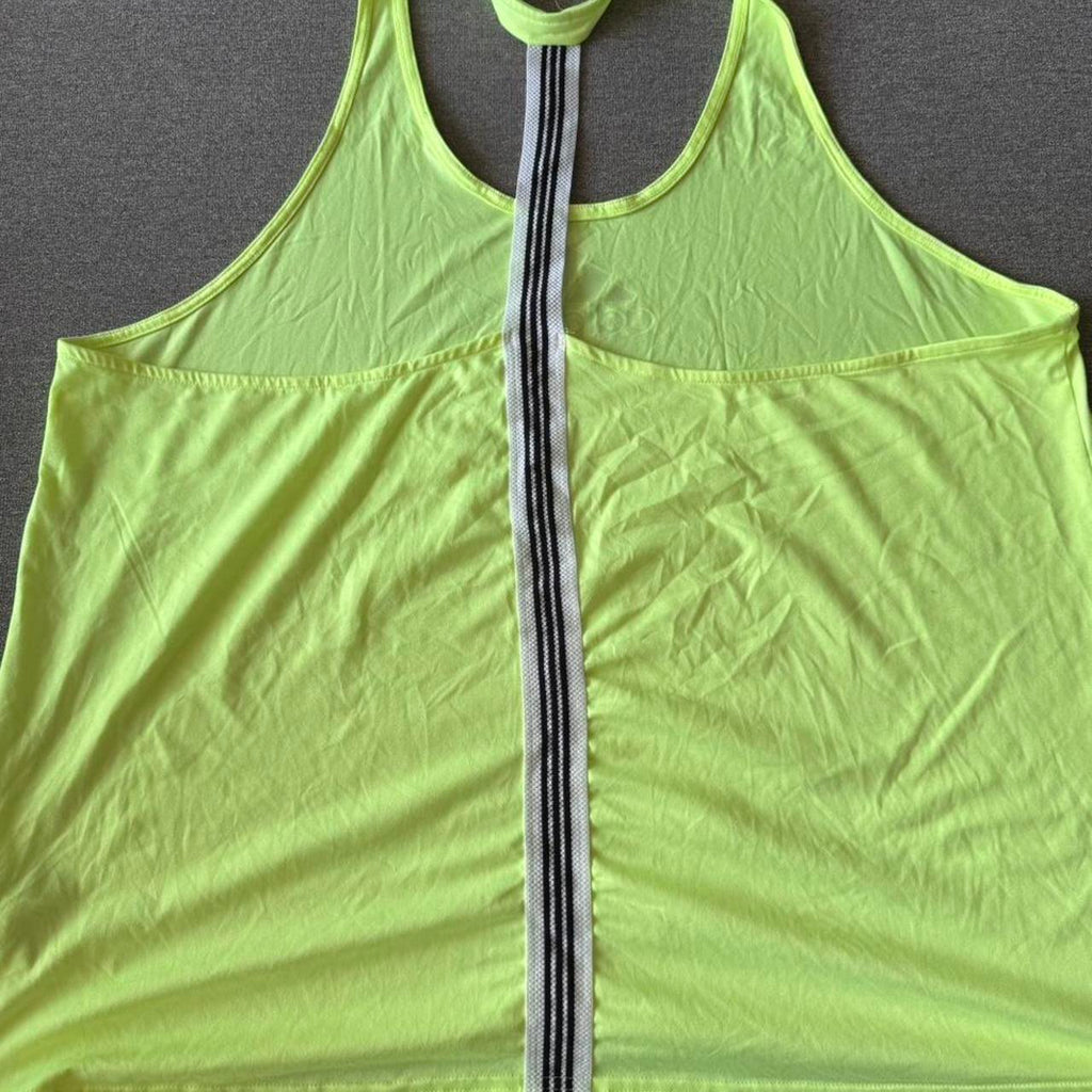 Adidas Women's Green & Yellow Shirt Size XL