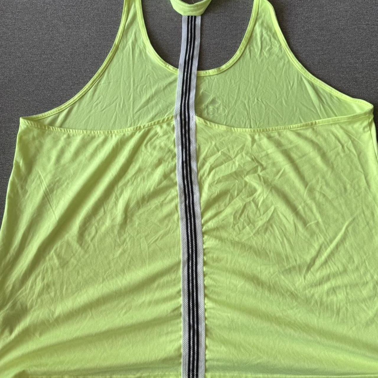 Adidas Women's Green & Yellow Shirt Size XL