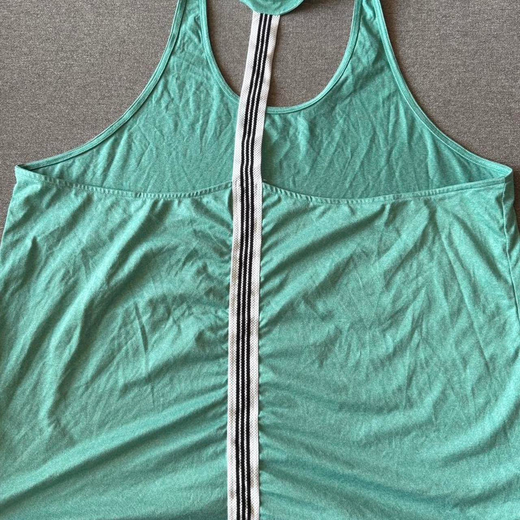Adidas Women's Green and Blue Shirt Size XL